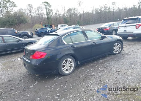 2010 Infiniti G37 Journey z USA, uszkodzony, nr VIN JN1CV6AP9AM408782